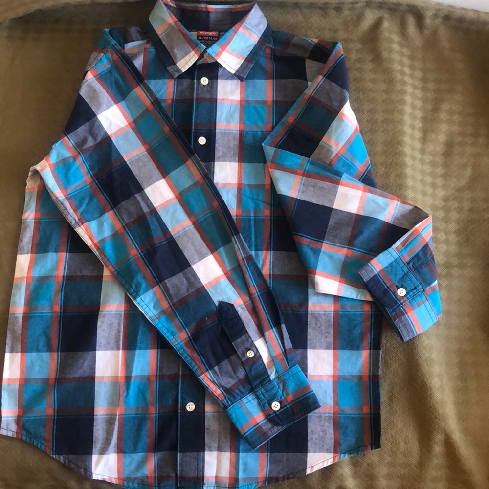 Boy button down shirt